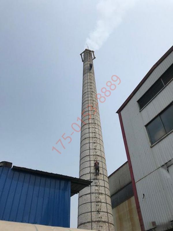 腐蚀工业烟囱安装钢板箍几种方法